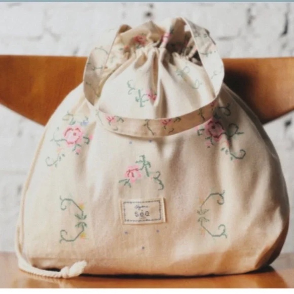 Sezane x SEA NY Tote Bag Limited Edition Collab